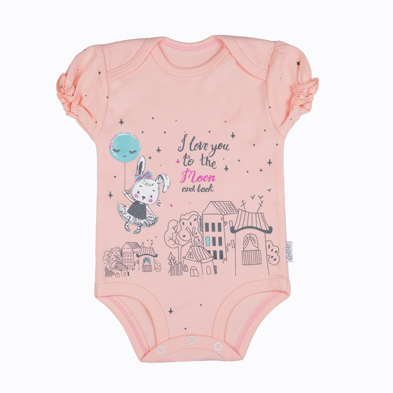 آستین کوتاه زیر دگمه(خرگوش در شهر)