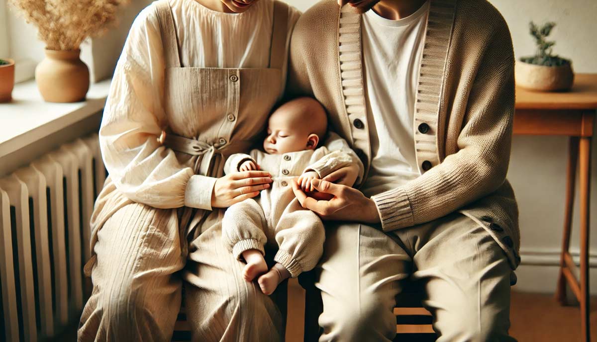 ست کردن لباس نوزاد با والدین: وقتی خانواده‌ها یکرنگ می‌پوشن!