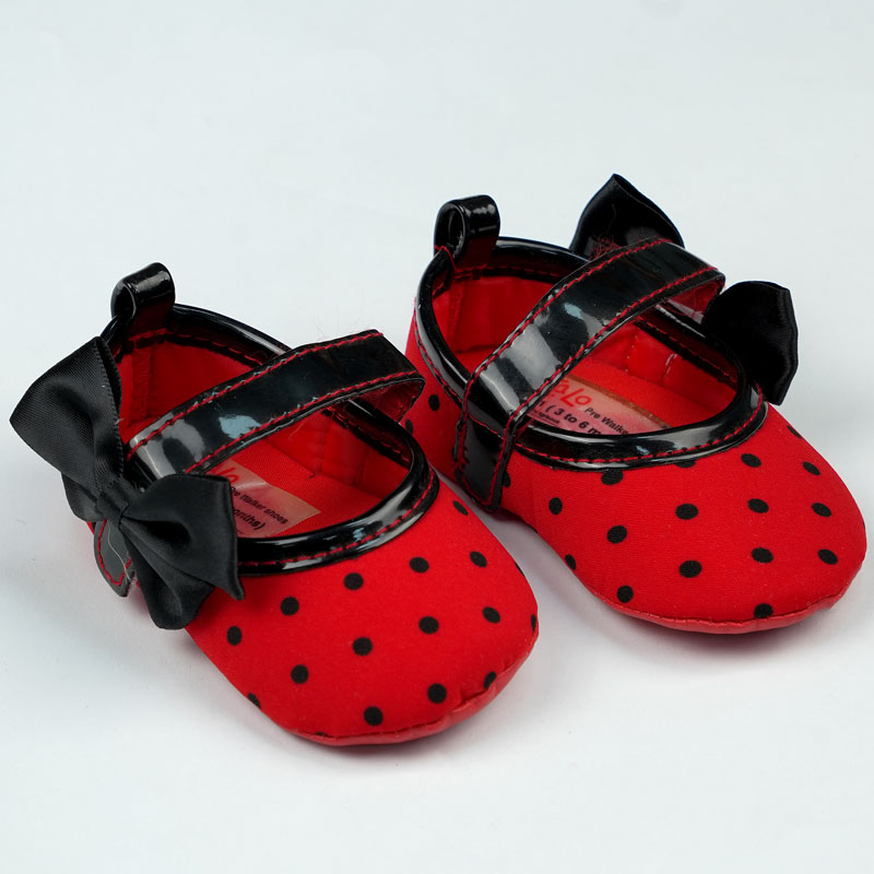 پاپوش کودک دخترانه طرح توپ توپی