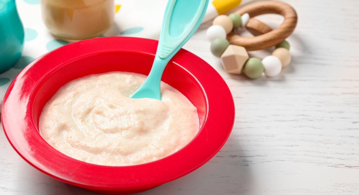 طرز تهیه بهترین پوره برای شروع غذای کمکی نوزاد