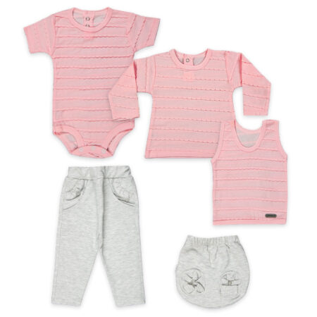 پک لباس اقتصادی کودک طرح دالبر کد 1001