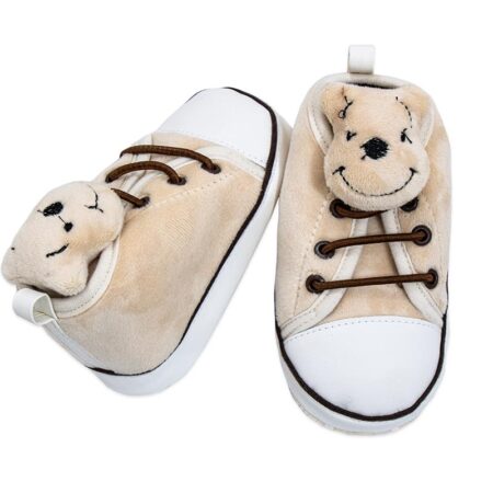 پاپوش کودک طرح خرس مخمل