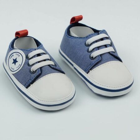 پاپوش کودک پسرانه طرح مارک دار