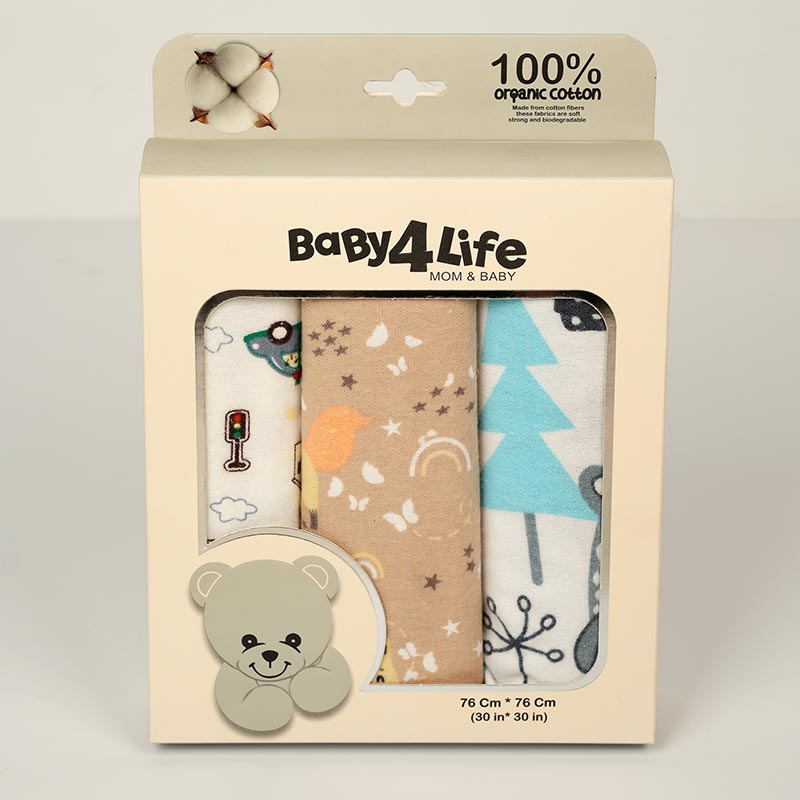 خشک کن کودک 3 عددی بیبی فور لایف کد 03