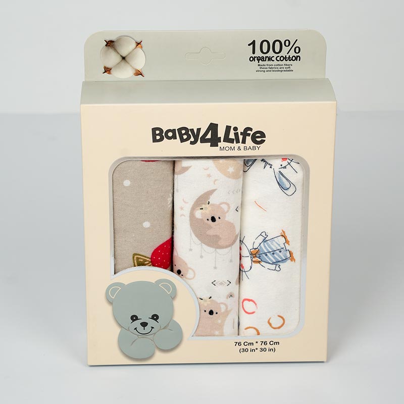 خشک کن کودک 3 عددی بیبی فور لایف کد 09